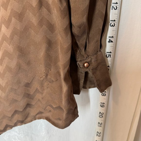 Vintage Tahari Silk Blouse - Picture 5 of 10